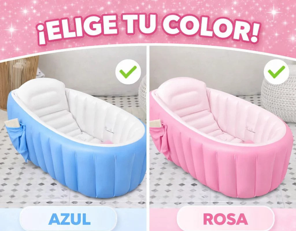 Bañera inflable para bebé